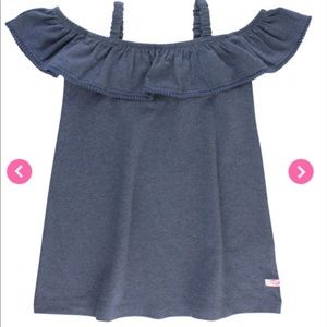 RuffleButts Cold shoulder dress